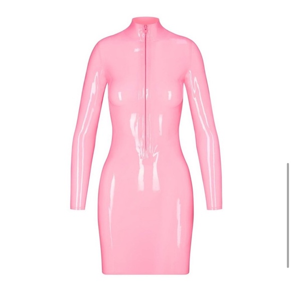 Skims latex dress pink - Picture 2 of 5
